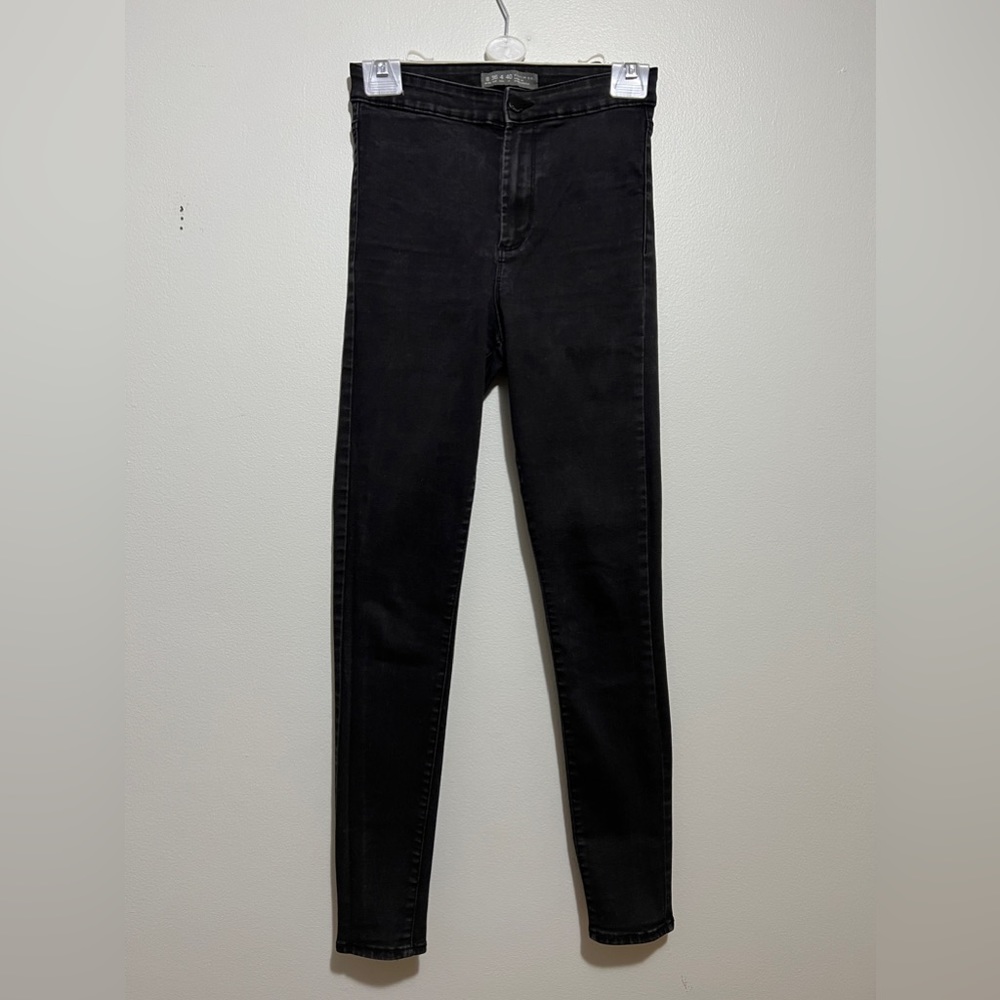 Primark High rise black Skinny jean size 4